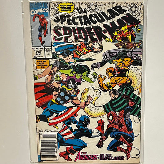 The Spectacular Spider-Man #170 Newsstand