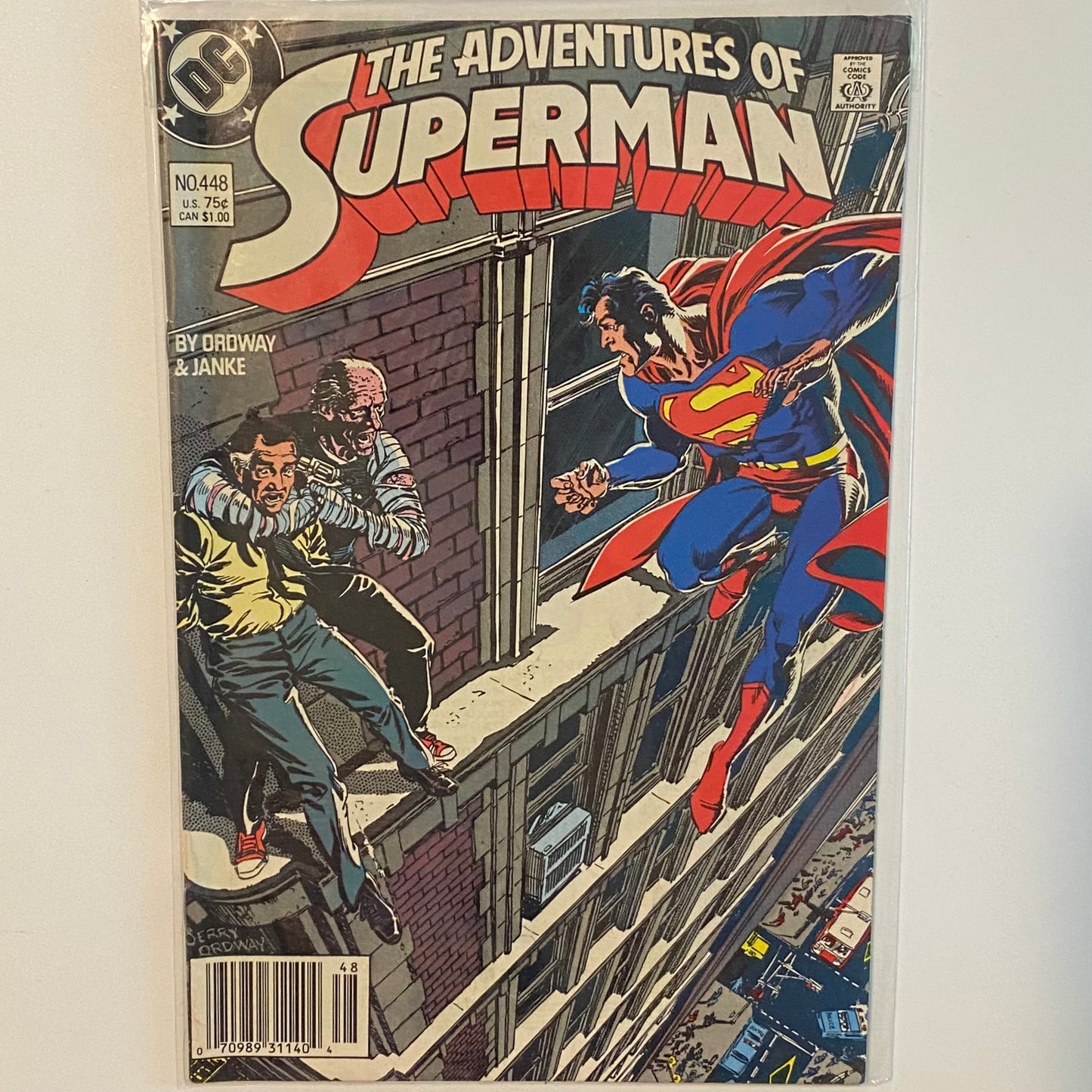 Superman #448 Newsstand