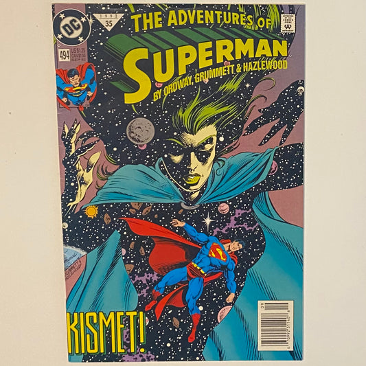 Superman #494 Newsstand