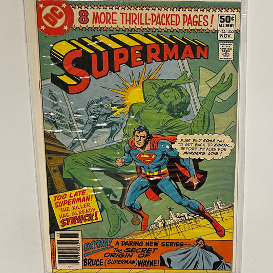 Superman #353 Newsstand
