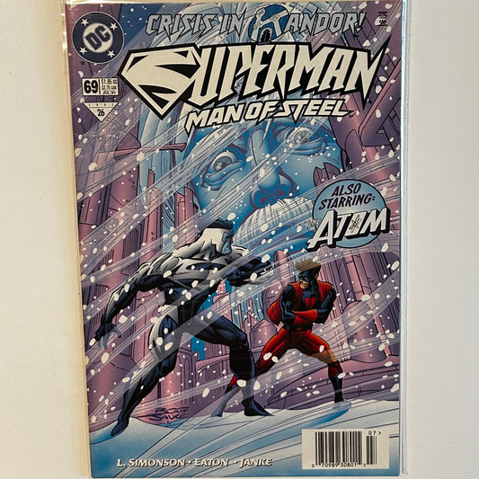 Superman Man of Steel #69 Newsstand