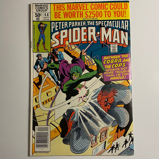 Peter Parker The Spectacular Spider-Man #46 Newsstand