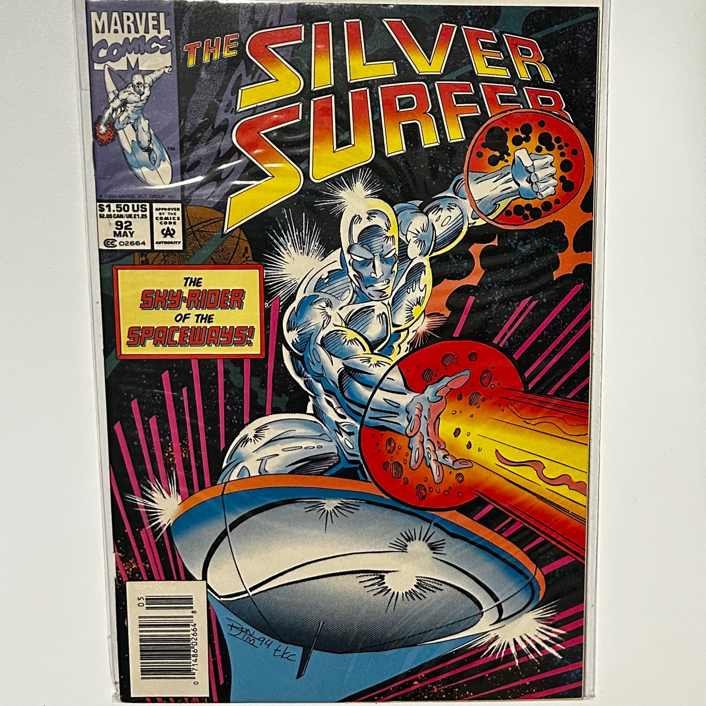 Silver Surfer #92 Newsstand
