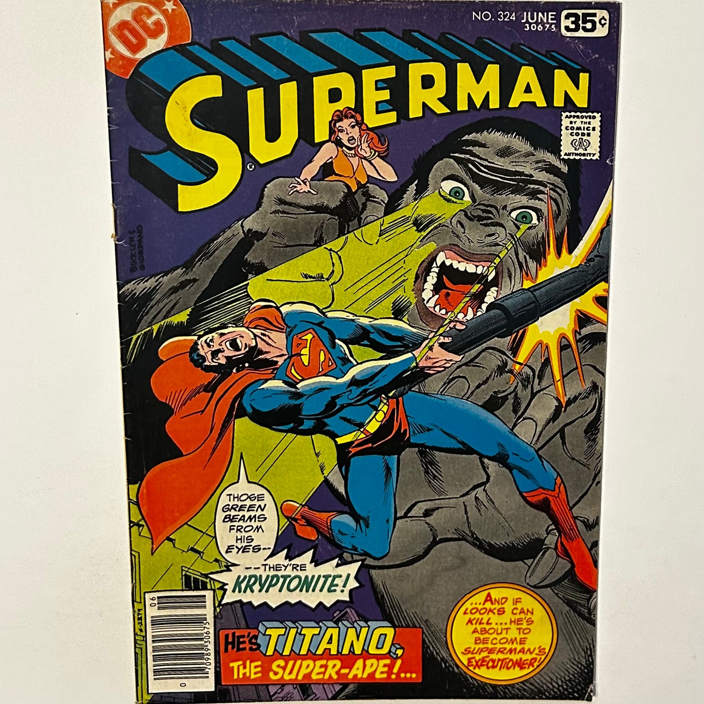 Superman #324 Newsstand