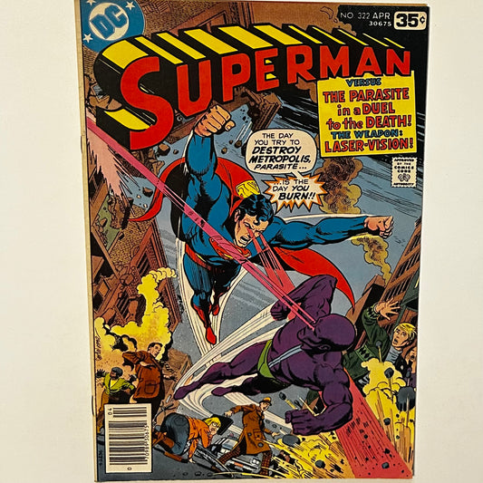 Superman #322 Newsstand