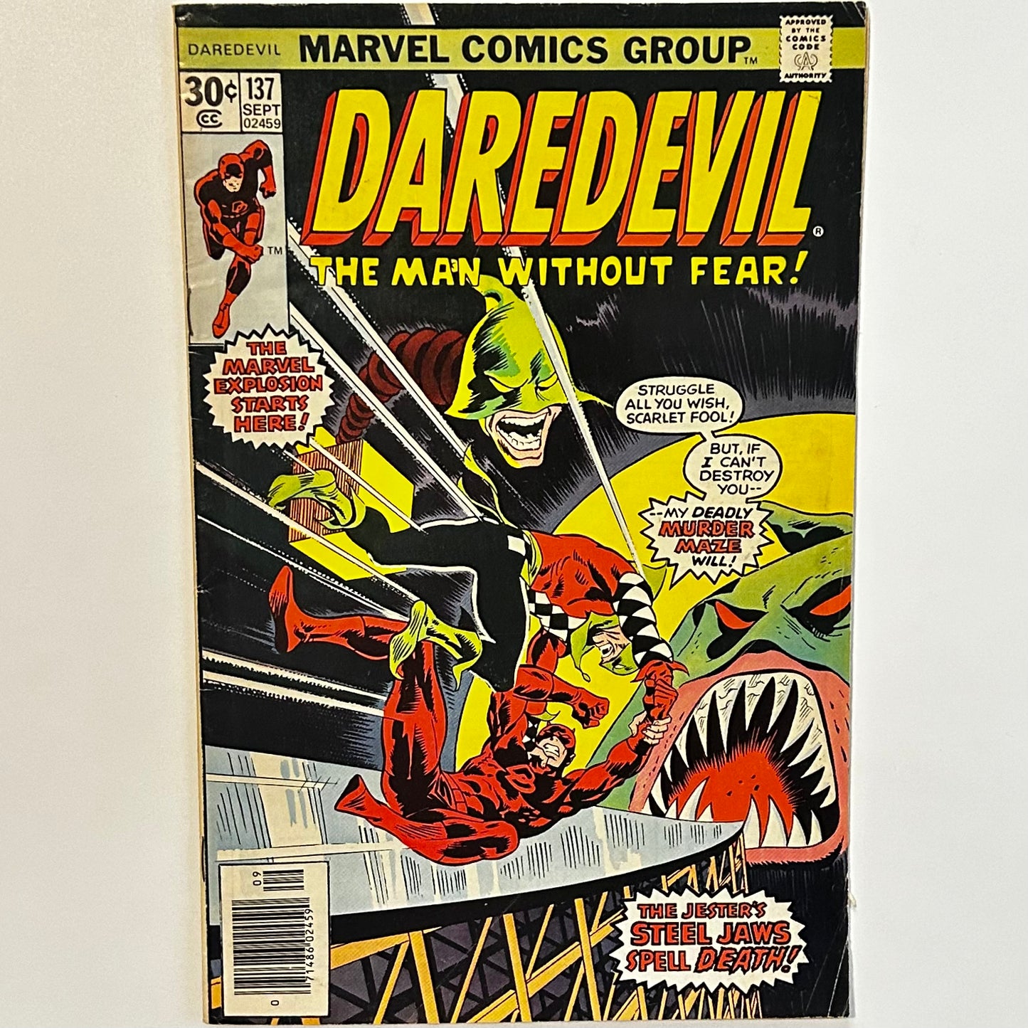 Daredevil #137 Newsstand