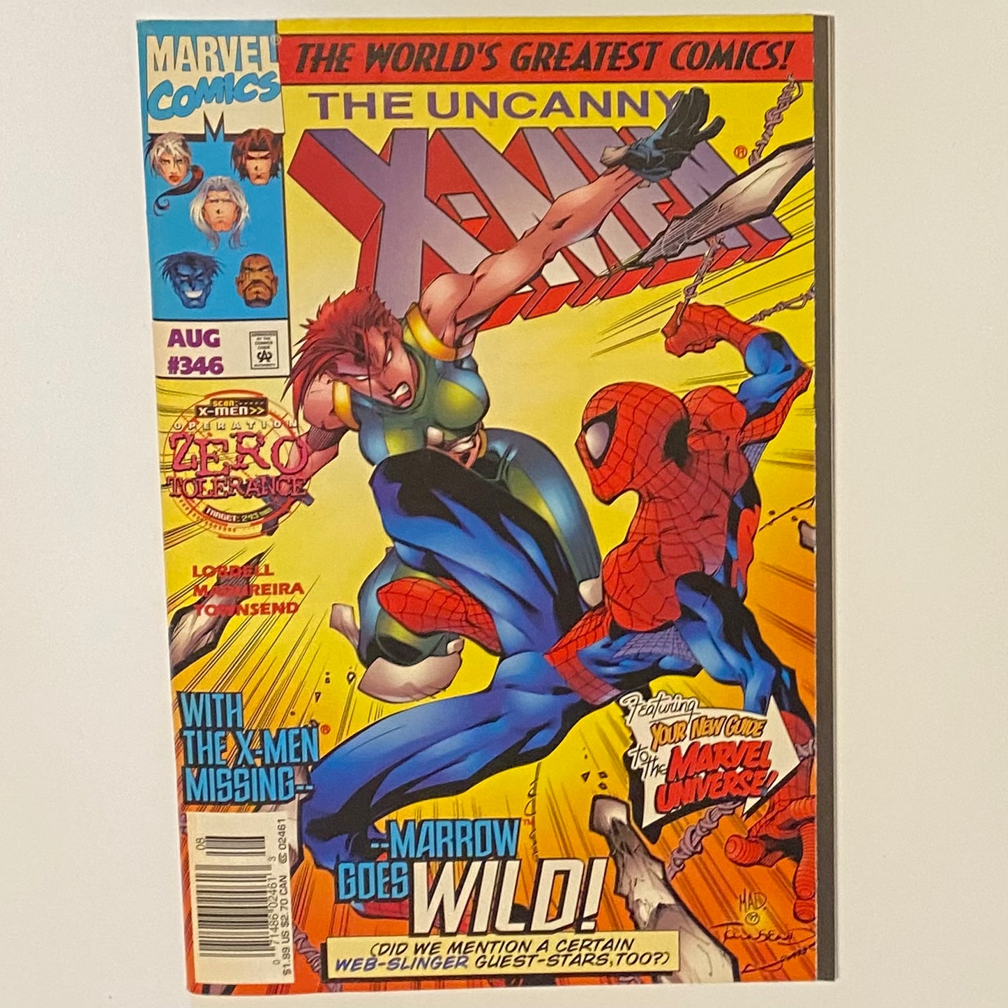 The Uncanny X-men #346 Newsstand
