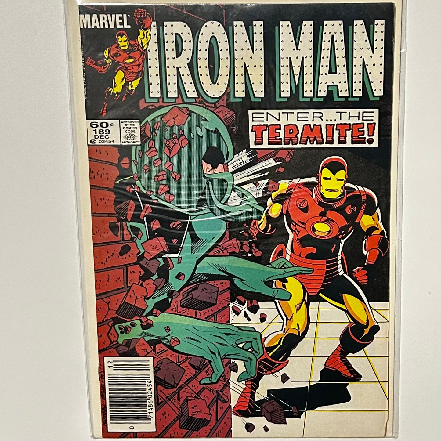 Iron Man #189 Newsstand