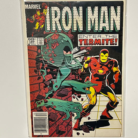 Iron Man #189 Newsstand
