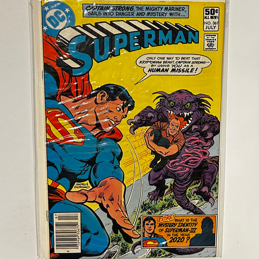Superman #361 Newsstand