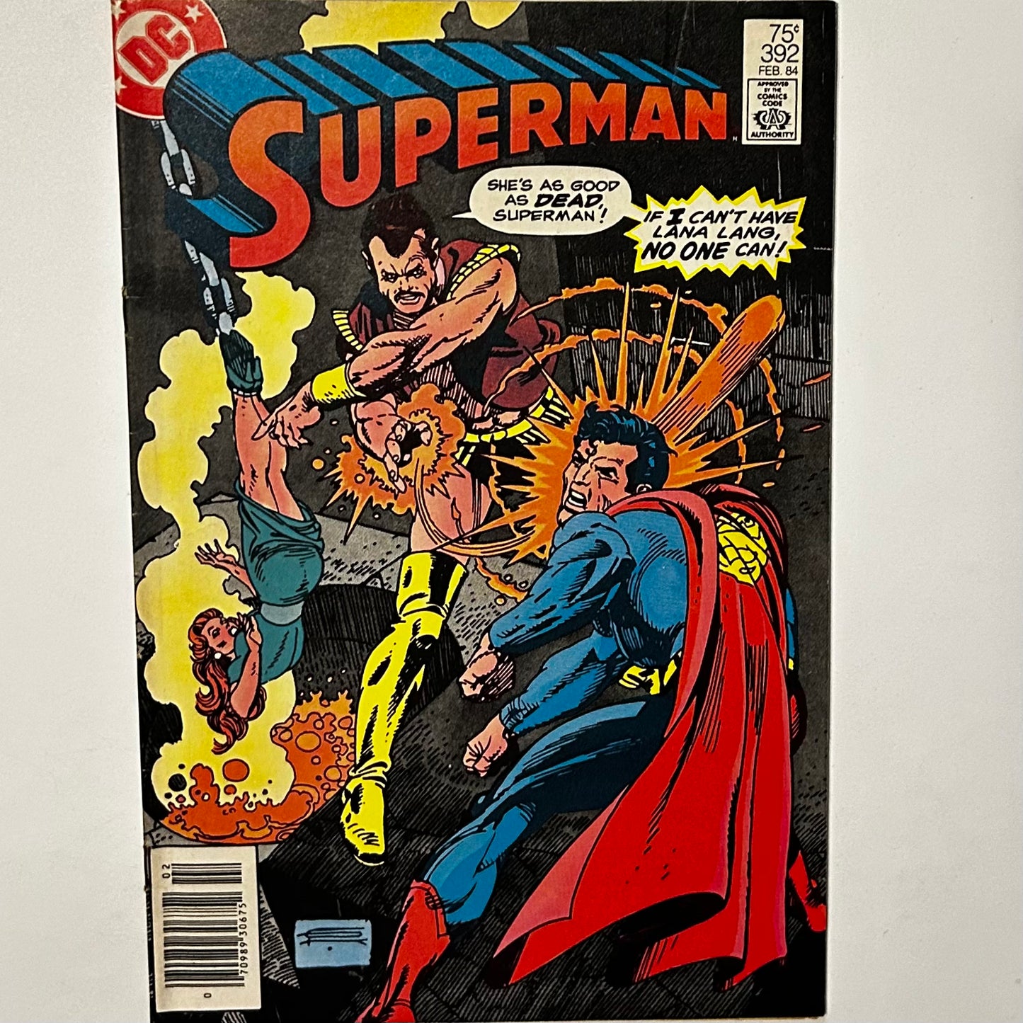 Superman #392 Newsstand