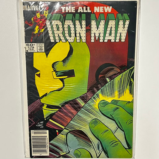 Iron Man #179 Newsstand
