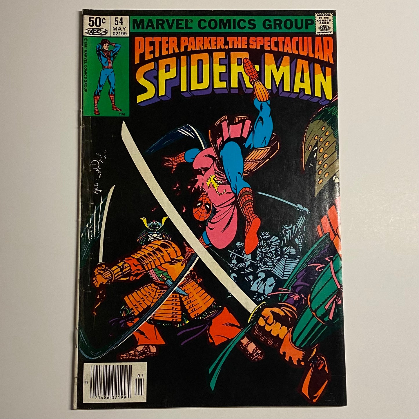 Peter Parker The Spectacular Spider-Man #54 Newsstand
