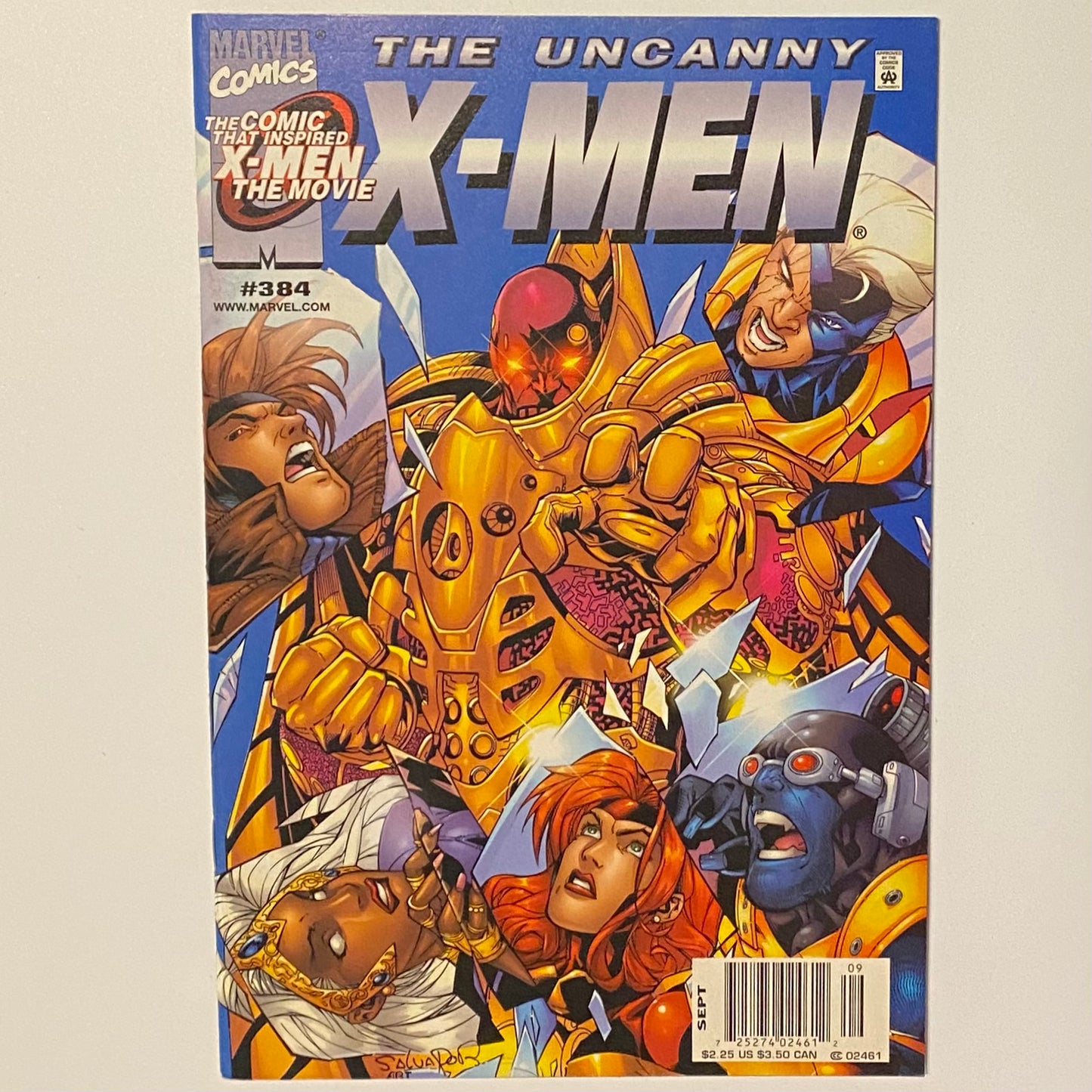 The Uncanny X-men #384 Newsstand