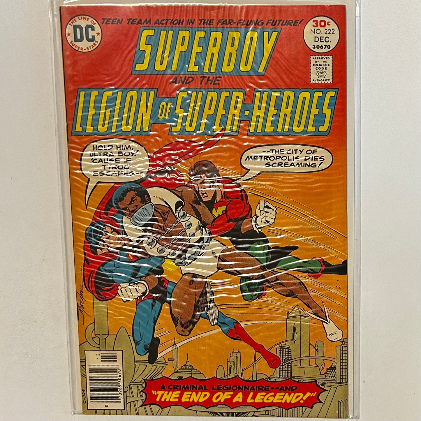 Superboy and the Legion of Superheroes #222 Newsstand