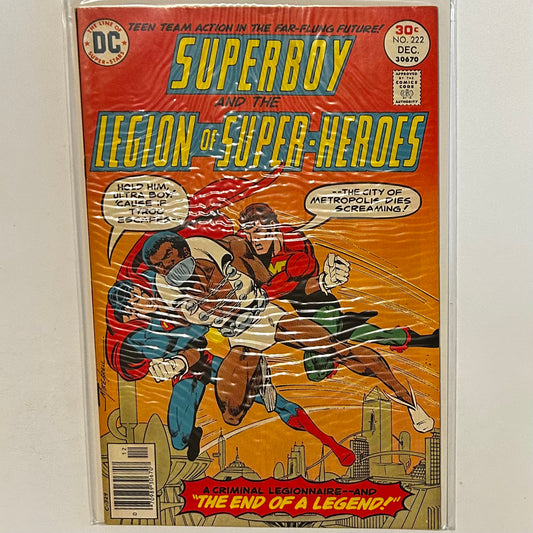 Superboy and the Legion of Superheroes #222 Newsstand
