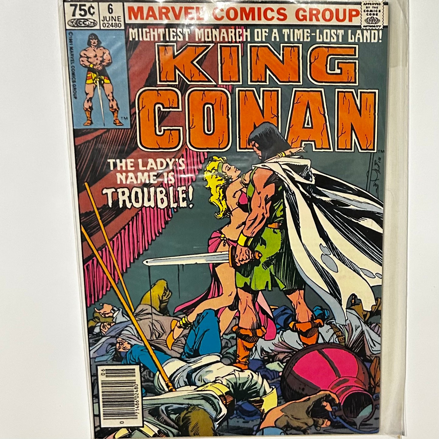 King Conan #6 Newsstand