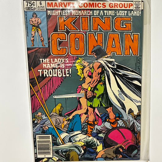 King Conan #6 Newsstand