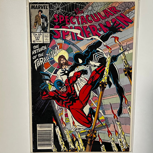 The Spectacular Spider-Man #137 Newsstand