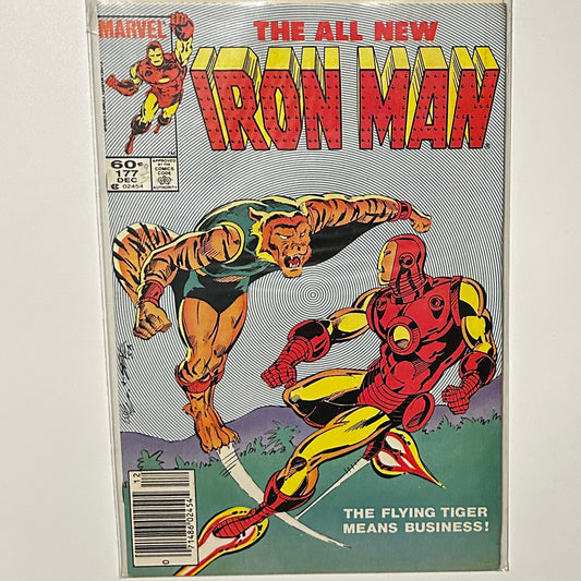 Iron Man #177 Newsstand