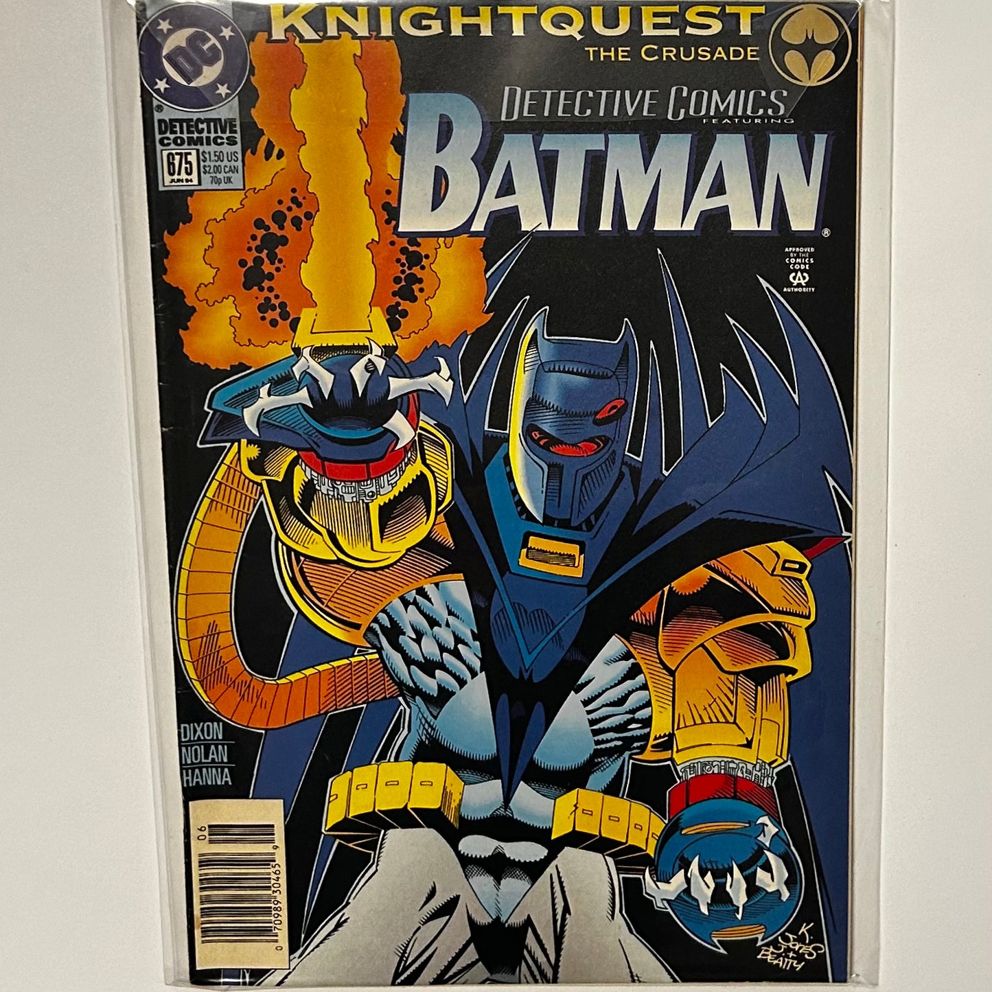 Detective Comics #675 Newsstand
