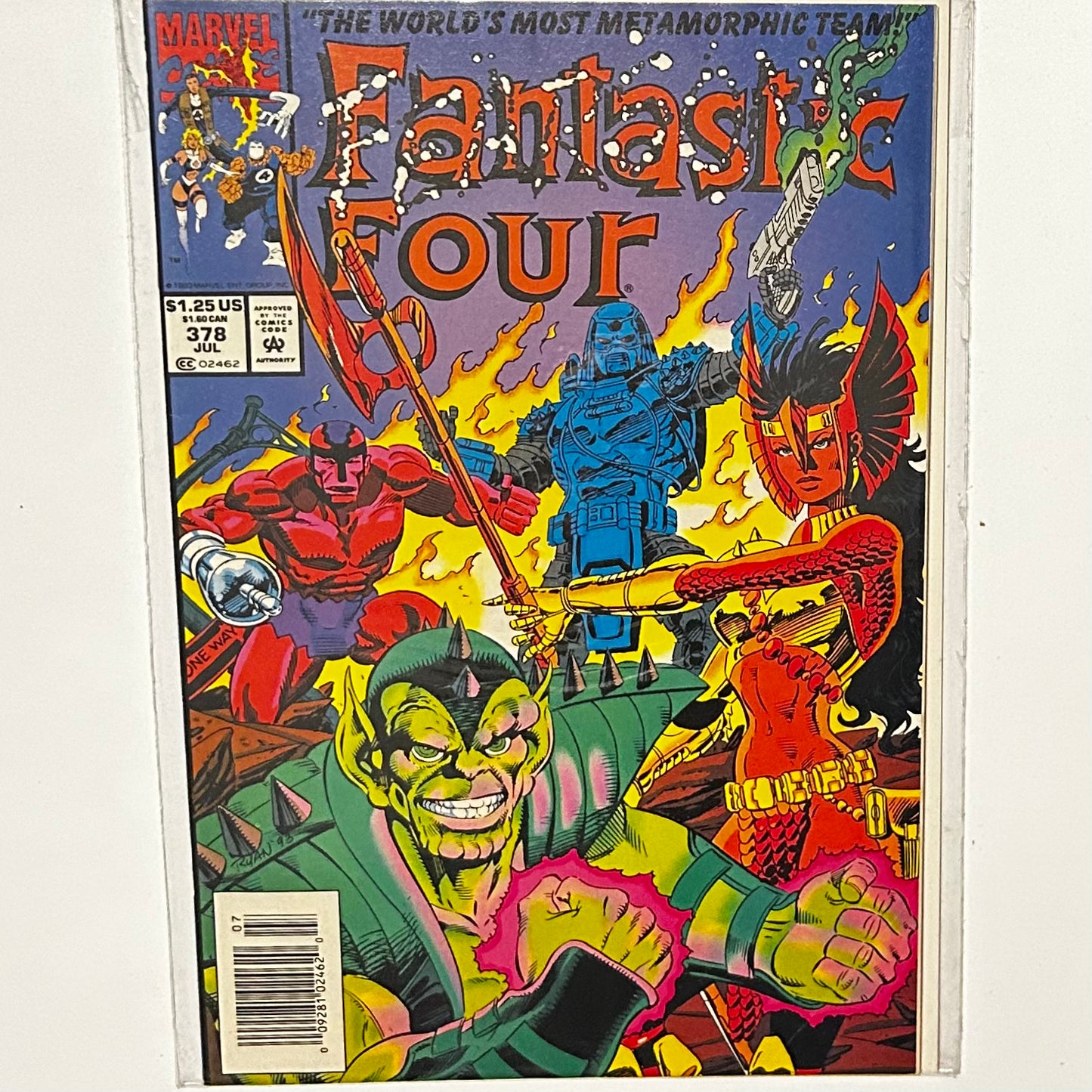 Fantastic Four #378 Newsstand