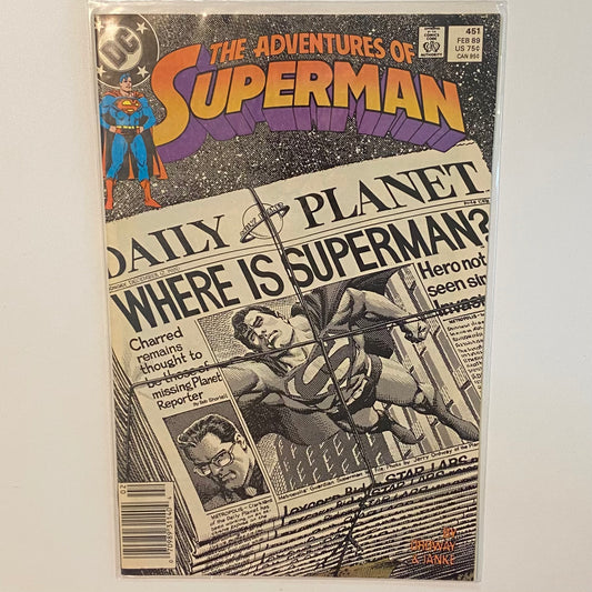 Superman #451 Newsstand