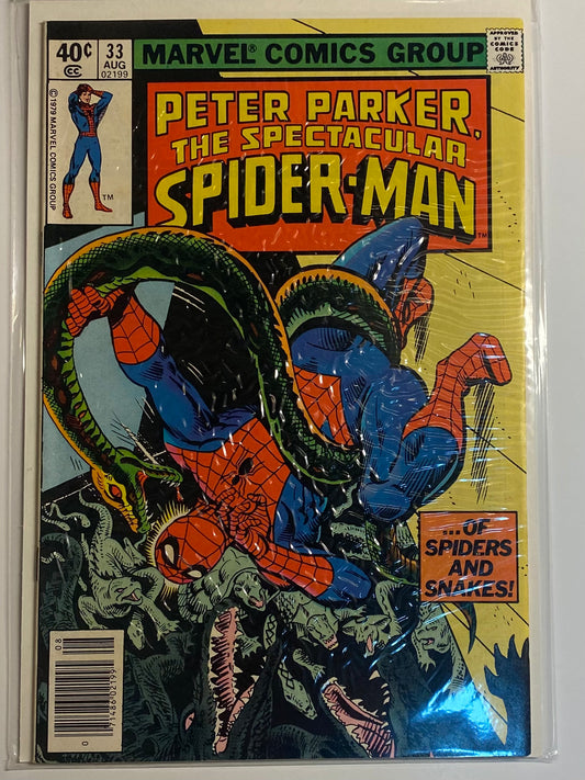 Peter Parker The Spectacular Spider-Man #33 Newsstand