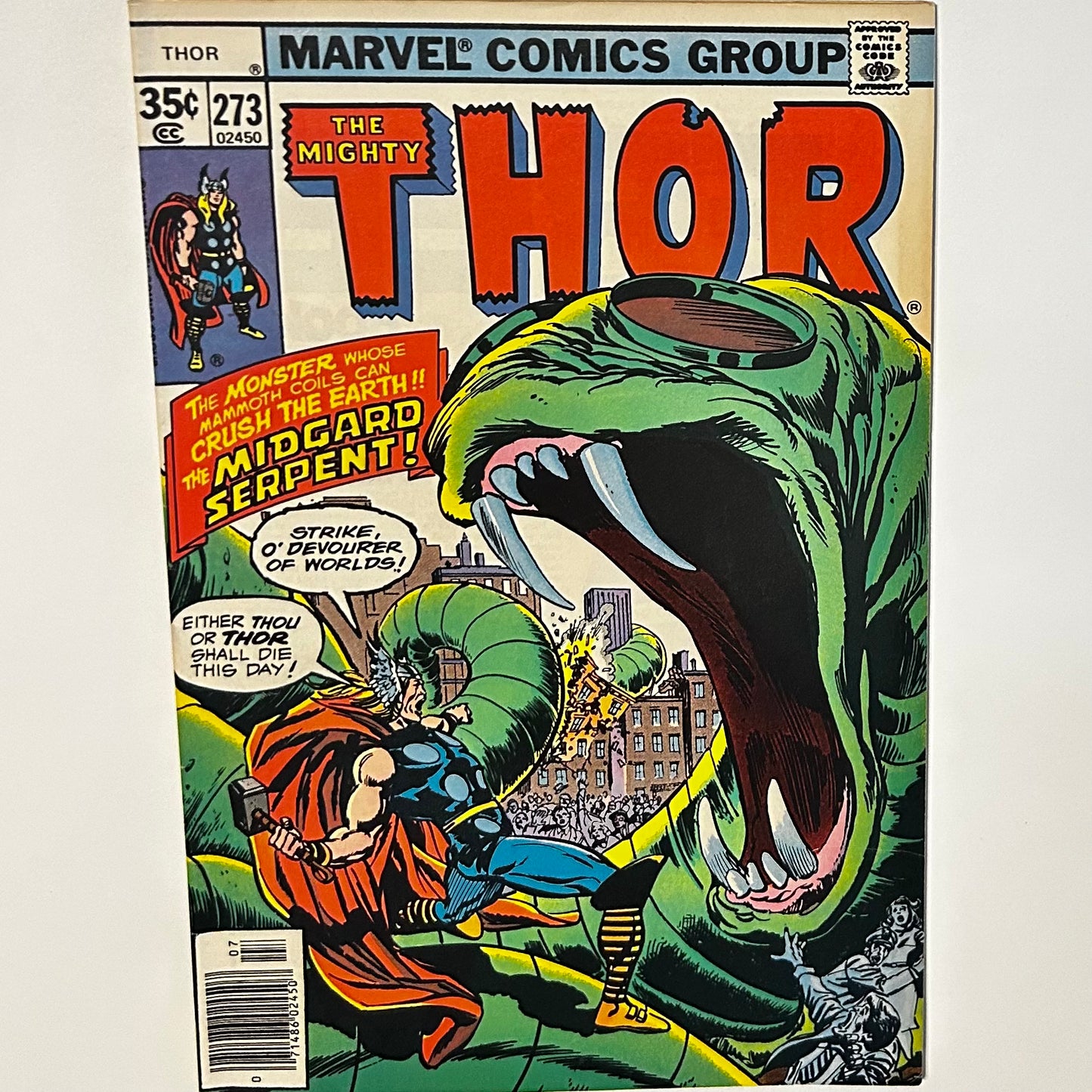 Thor #273 Newsstand – IMPERIAL COMICS