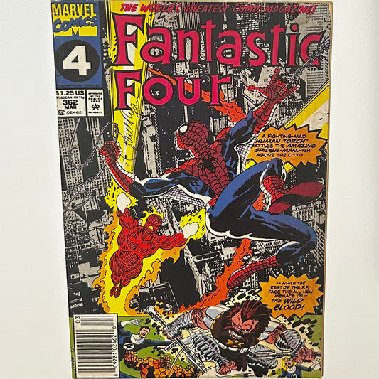 Fantastic Four #362 Newsstand