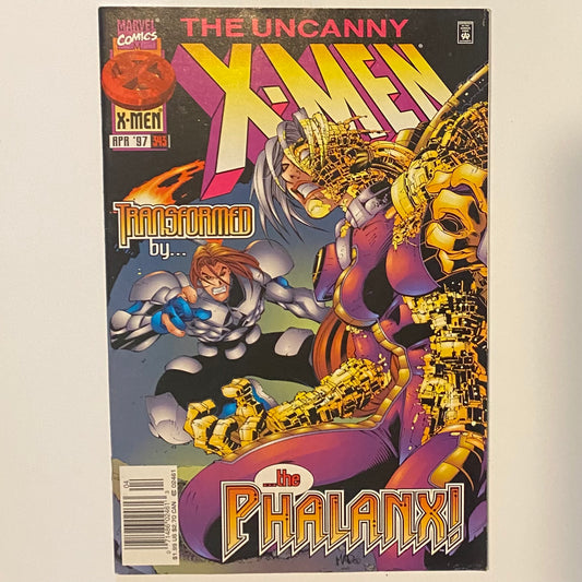 The Uncanny X-men #343 Newsstand