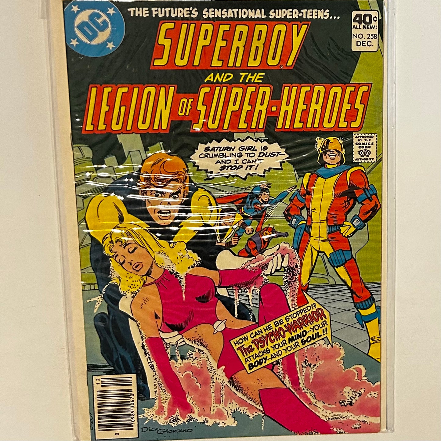 Superboy and the Legion of Superheroes #258 Newsstand