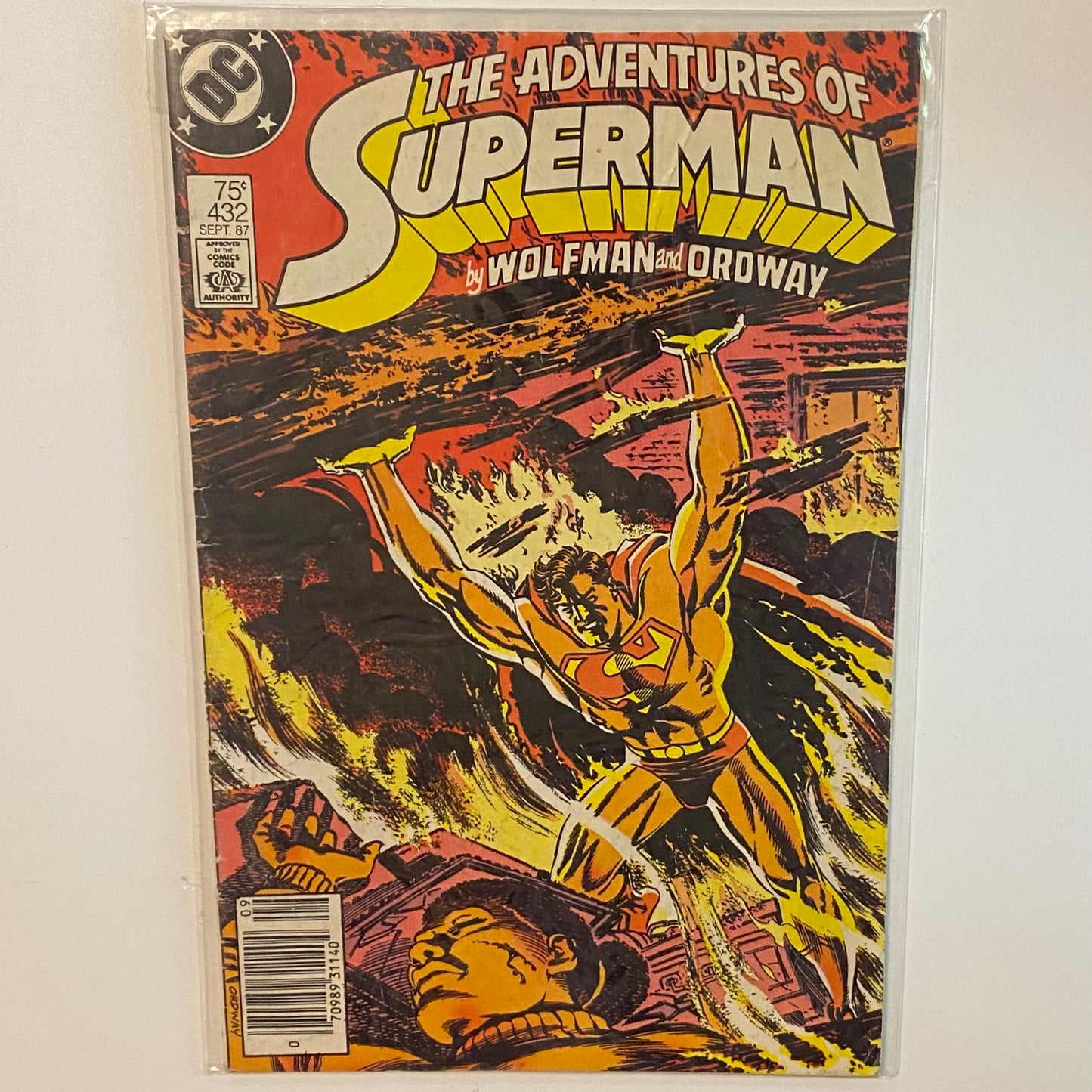 Superman #432 Newsstand