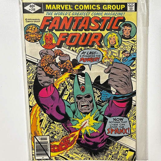 Fantastic Four #208 Newsstand