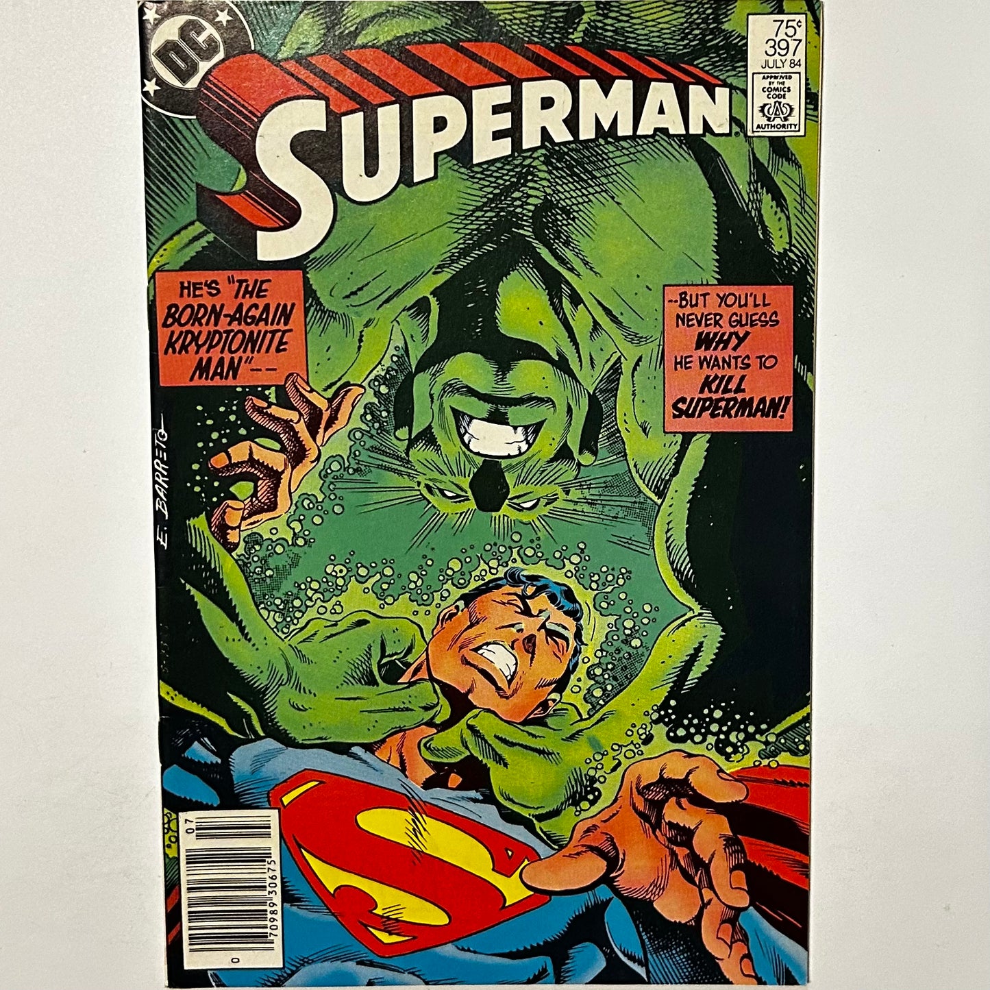 Superman #397 Newsstand