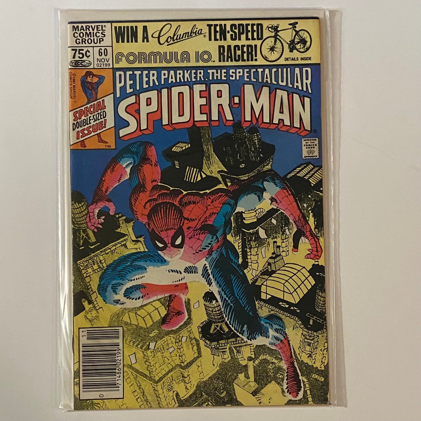 Peter Parker The Spectacular Spider-Man #60 Newsstand