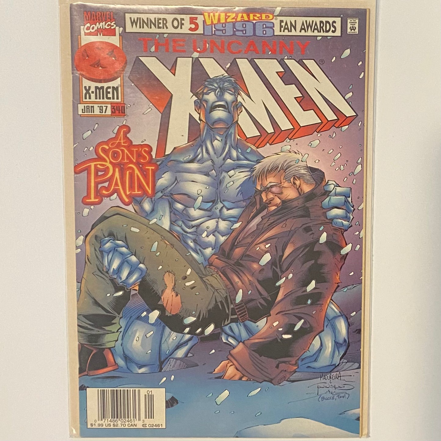 The Uncanny X-men #340 Newsstand