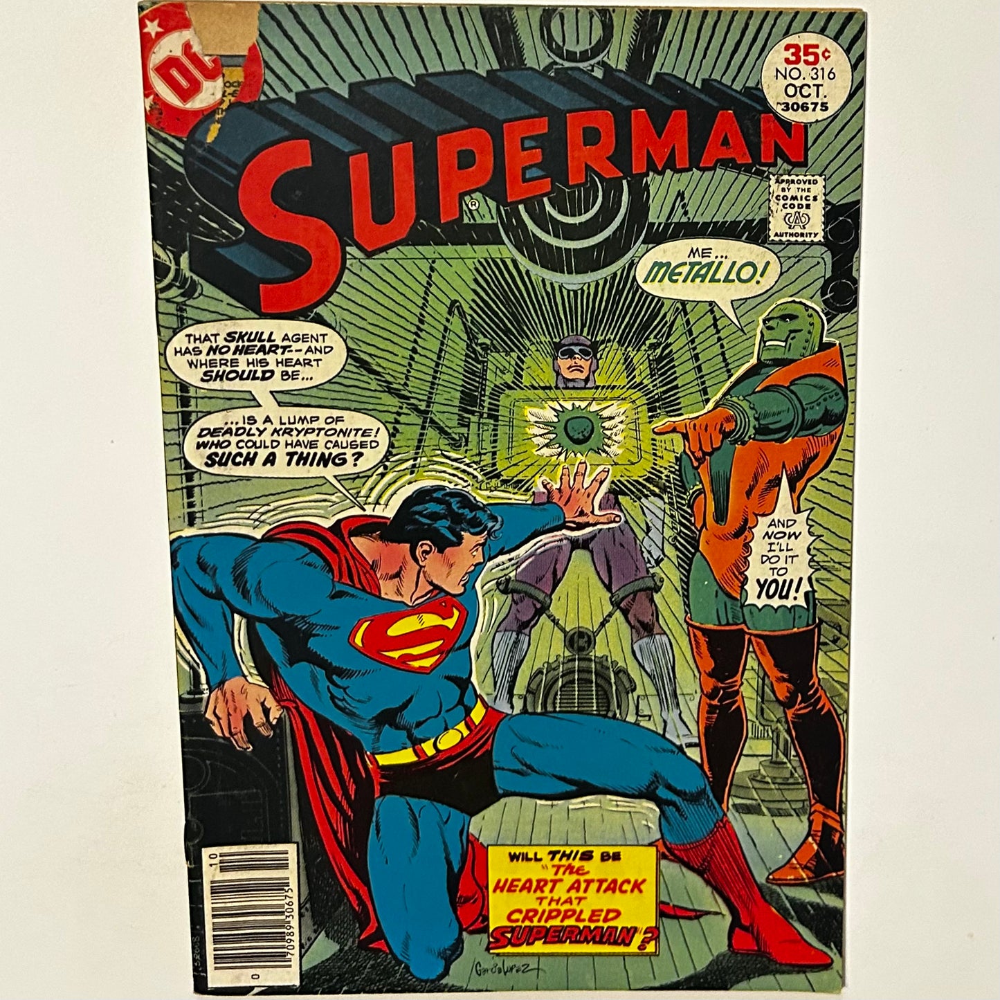 Superman #316 Newsstand
