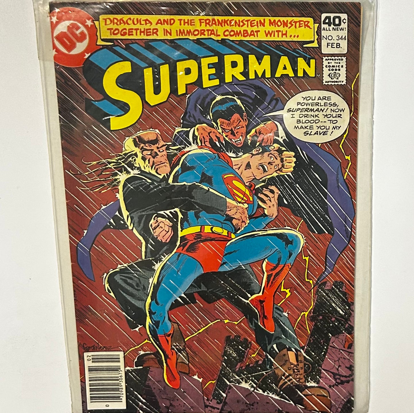 Superman #344 Newsstand