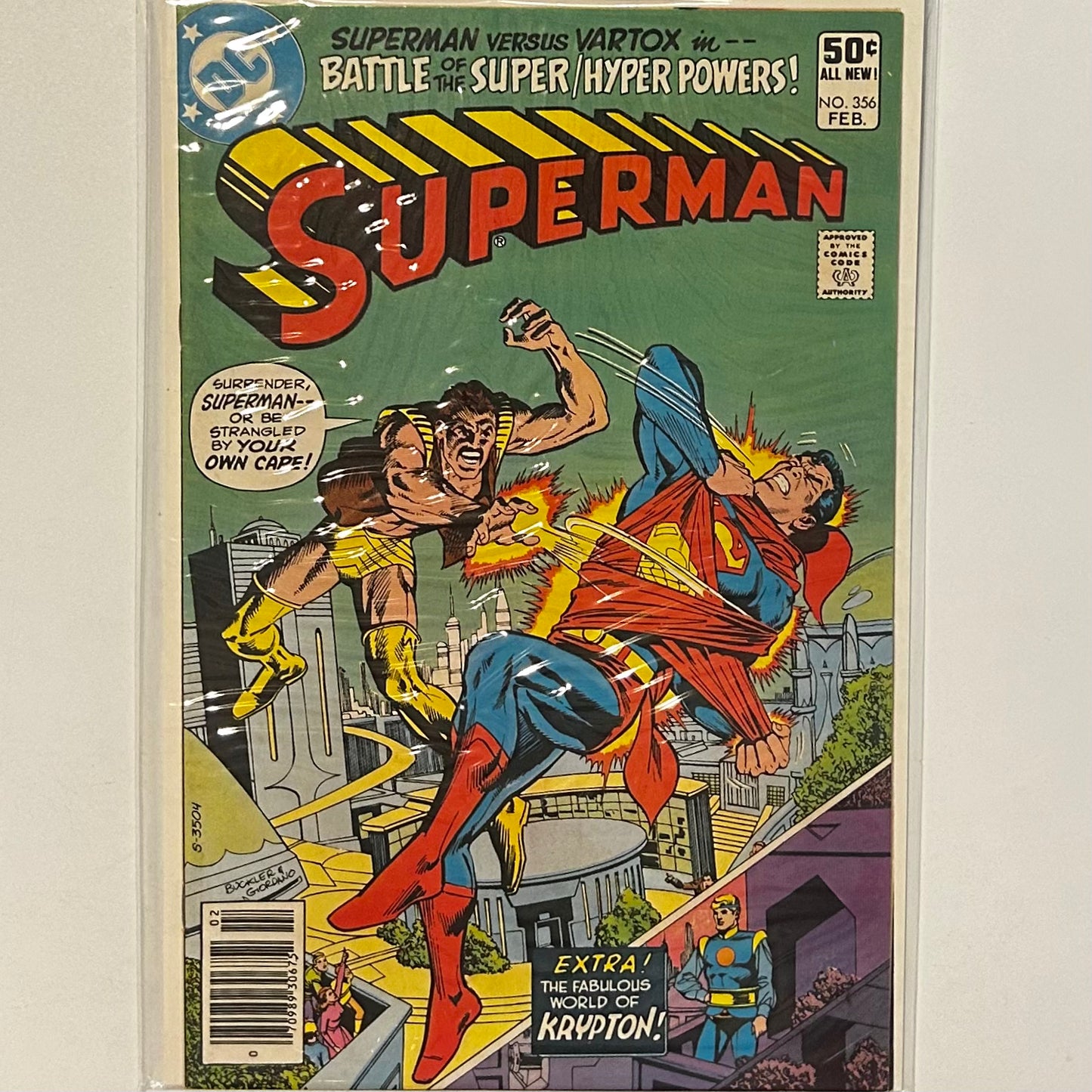 Superman #356 Newsstand