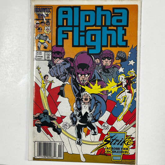 Alpha Flight #43 Newsstand