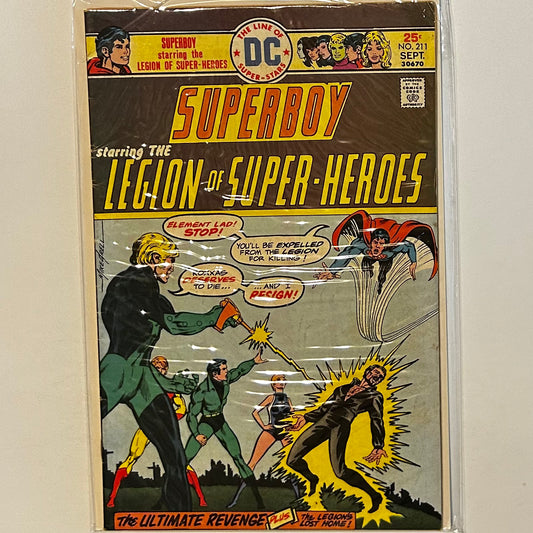 Superboy and the Legion of Superheroes #211