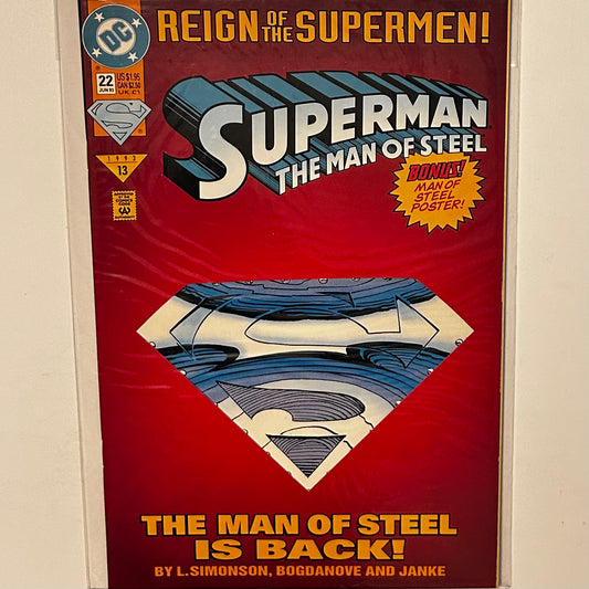 Superman Man of Steel #22