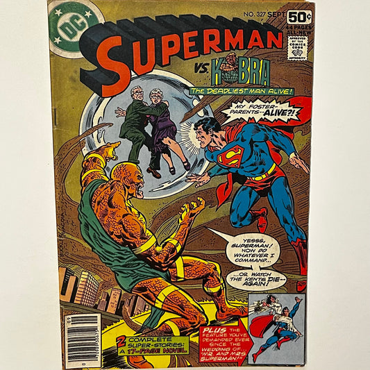 Superman #327 Newsstand