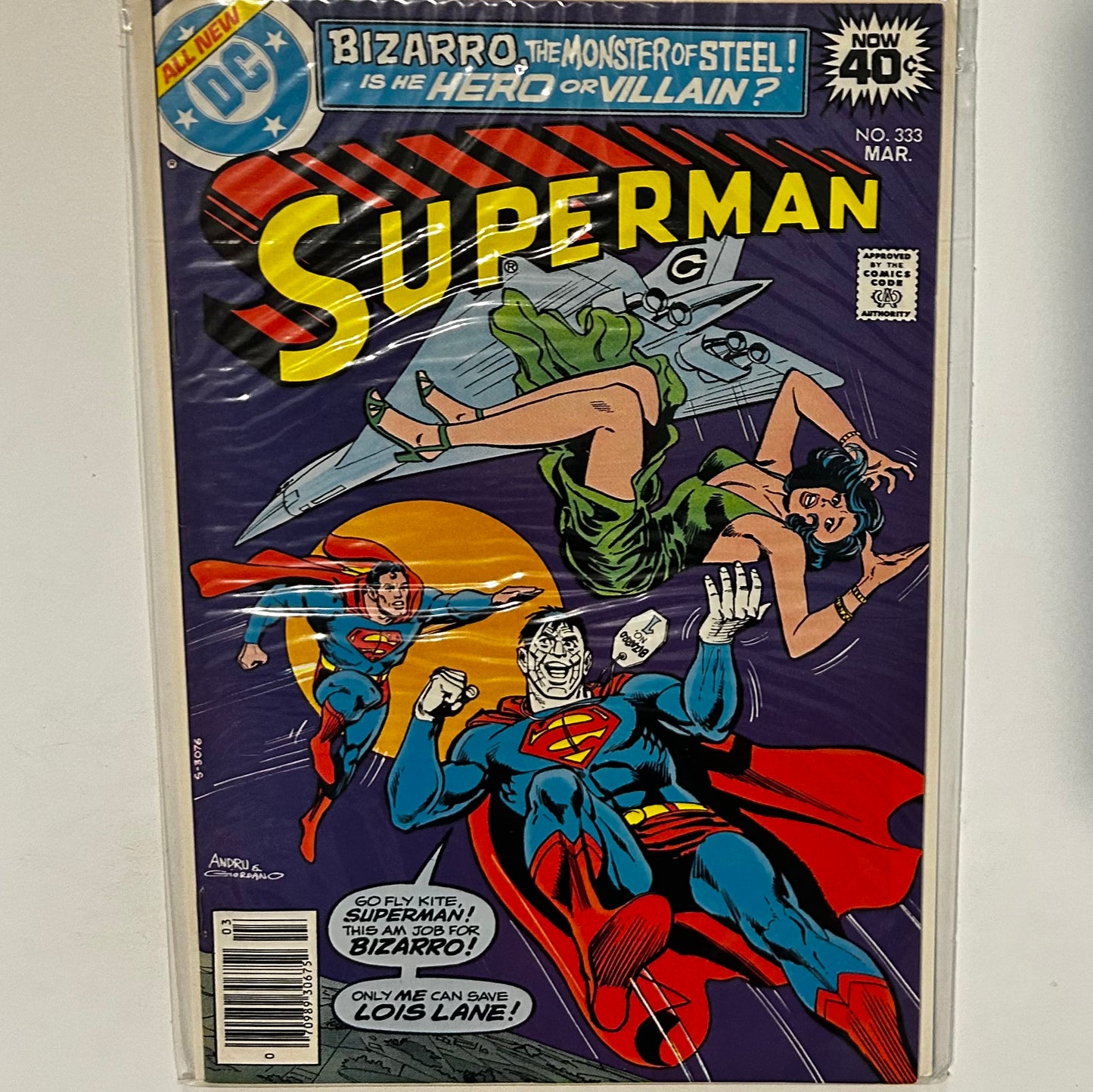 Superman #333 Newsstand