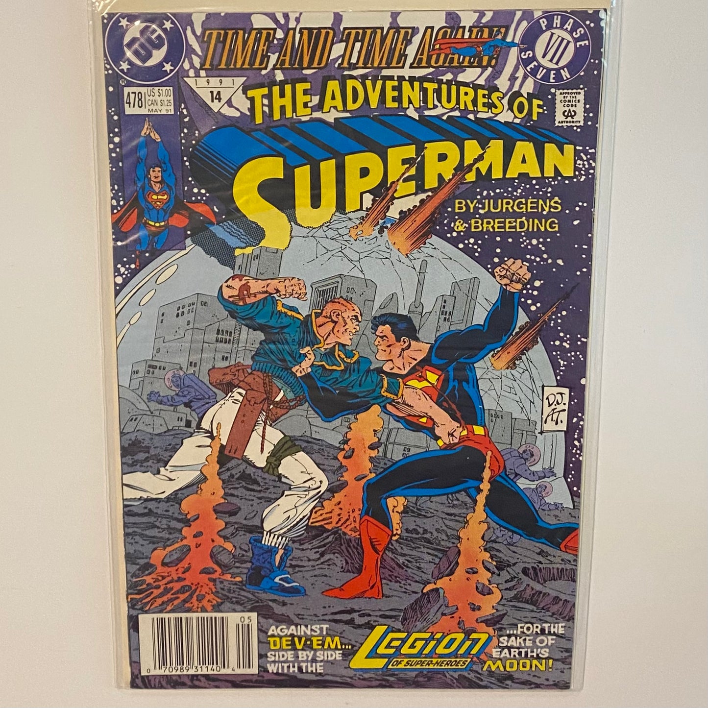 Superman #478 Newsstand