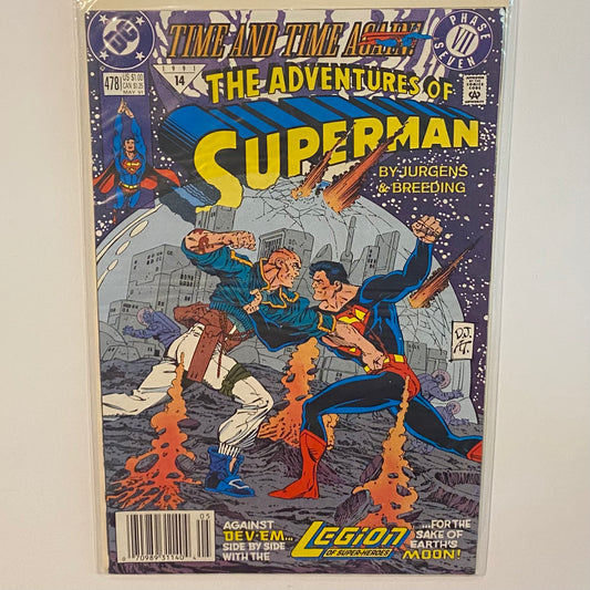 Superman #478 Newsstand