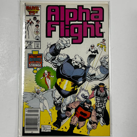 Alpha Flight #36 Newsstand