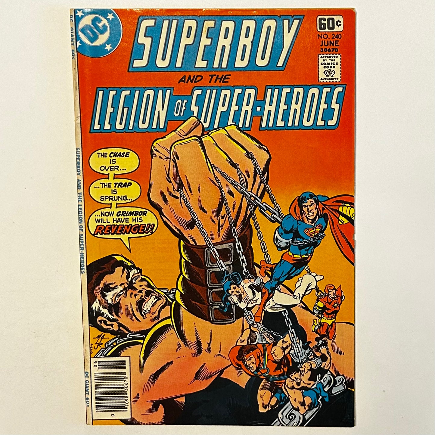 Superboy and the Legion of Superheroes #240 Newsstand