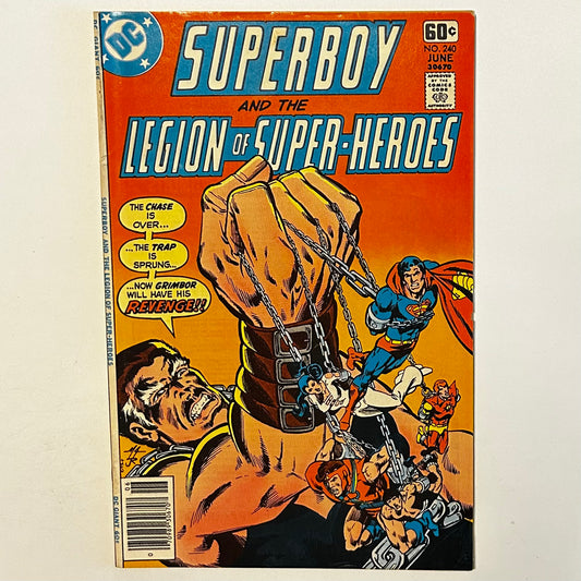 Superboy and the Legion of Superheroes #240 Newsstand